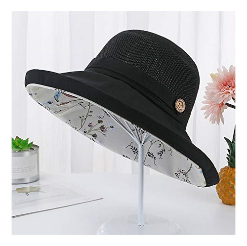 Sombreros De Malla Y Ala Ancha Para Mujer