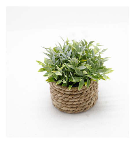 Planta Artificial En Maceta, Hierba De Eucalipto, Plantas Ar
