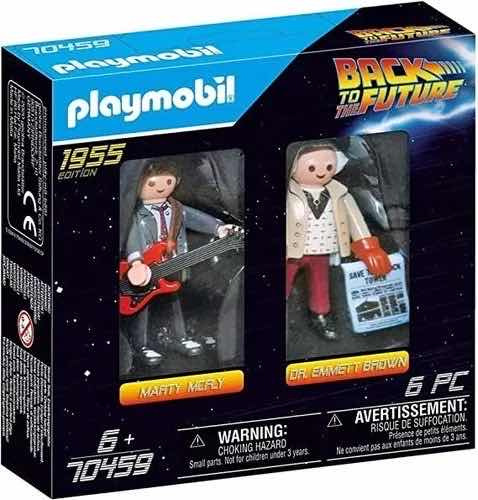 Playmobil Back To The Future Marty Mcfly Y Dr. Emmet