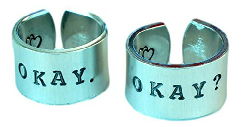 Anillos - Tfios Set Of Rings Okay Okay The Fault In Our Star