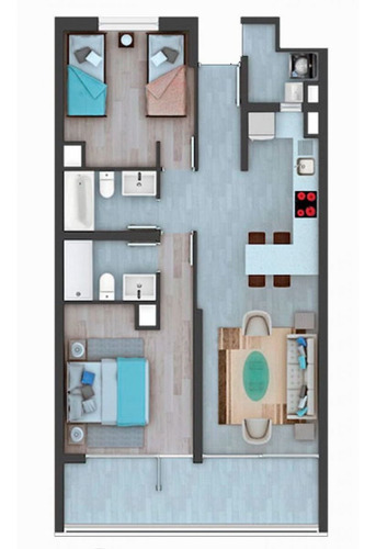 Imagen 3 de 15 de Nuevo!!... Vendo Proyecto Aqua Resort La Serena Primera Líne
