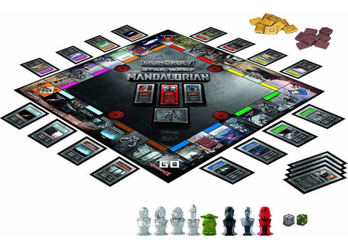 Monopoly Star Wars: The Mandalorian Juego De Mesa