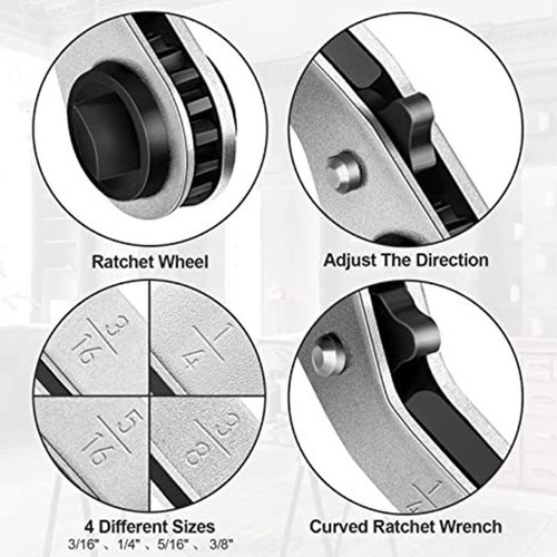 Llave De Servicio Hvac, Trinquete For Válvula De Aire