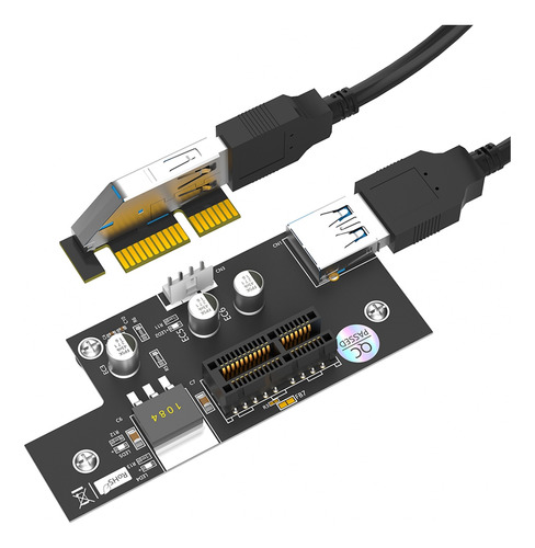 Tarjeta Elevadora Pci Express Pci-e 1x A 1x/4x/8x/16x De Alt