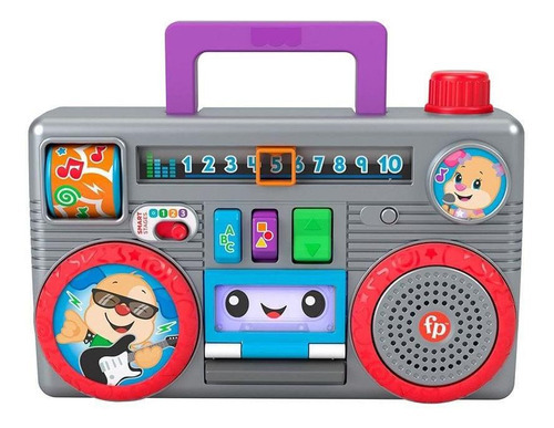 Radio Portatil De Juguete Para Bebe Infantil Fisher Price 