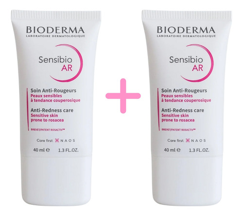 Bioderma Sensibio Ar Cream 40 Ml Pack De 2