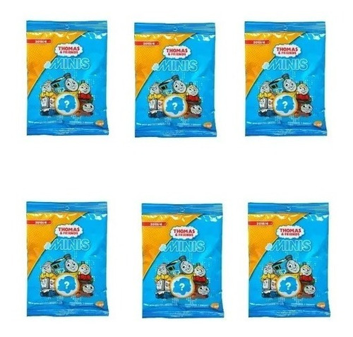 Thomas & Friends Minis Kit Com 6 Surpresas Mattel Dfj15