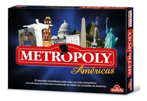 Juego Metropoly Americas  Bancario Monopoly Juego Mesa