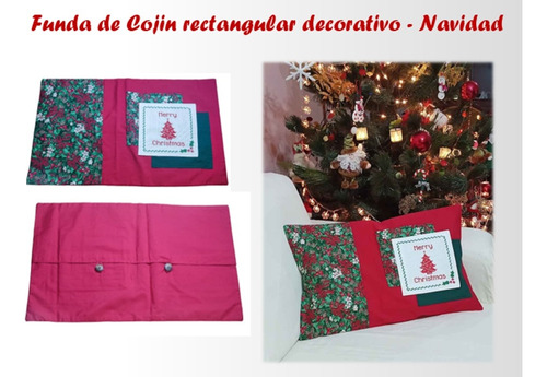 Funda De Cojin Decorativo - Navidad