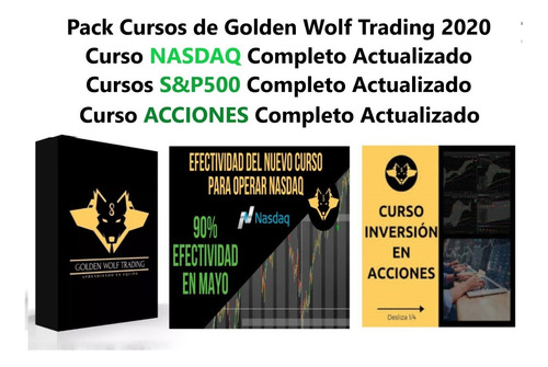 Paquete Cursos De Golden Wolf Trading Actualizados