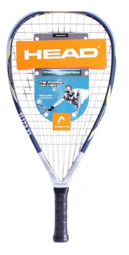 Raqueta De Raquetbol Head Ti.175 Xl Titanio Fibra De Carbono