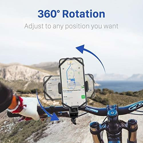 Soporte Telefono Para Bicicleta 360 Giratorio Montaña 11