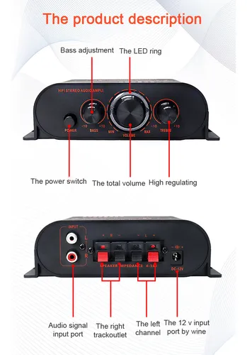 Máquina De Sonido Portátil Para Y Amplificador De Potencia A