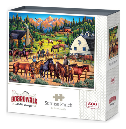 Dowdle Puzzle - Rancho Amanecer 500 Piezas