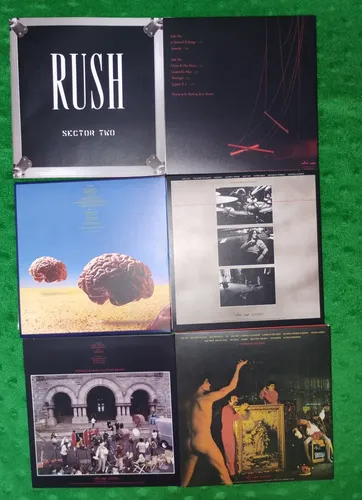 Box Set Cd's Rush- Sector 1,2 E 3 Importado | MercadoLivre