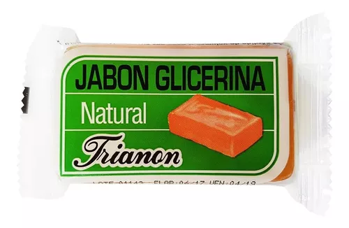 Jabon Barra Glicerina Natural Trianon 100g
