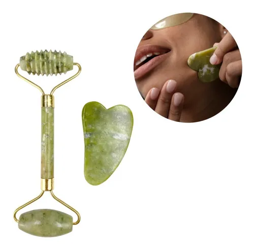 Rodillo de jade con textura hotsell