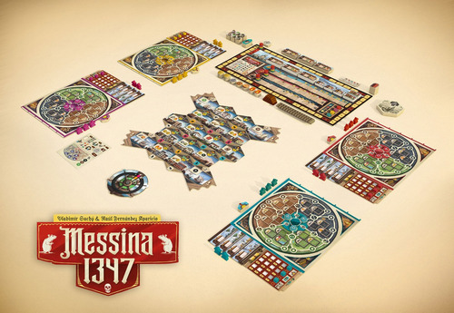 Messina 1347 Juego De Mesa De Estrategia - Español