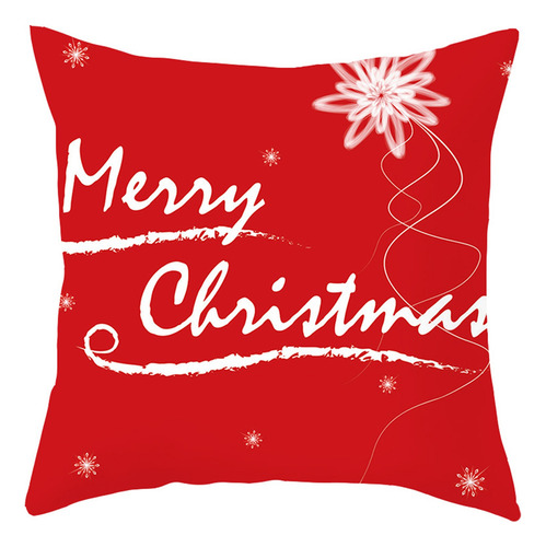 Almohada Corporal B Body, Estampado De Feliz Navidad, Teñido