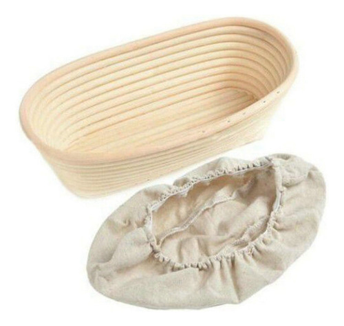 Cesta De Fermentación De Pan Tejida En Cristal Para Secar, A