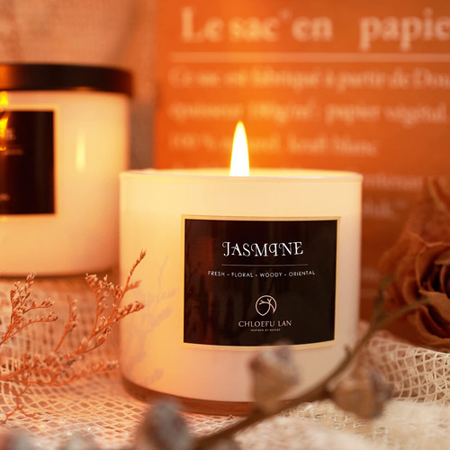 Vela Aromática Chloefu Lan Premium Jasmine 210 Ml, Totalment