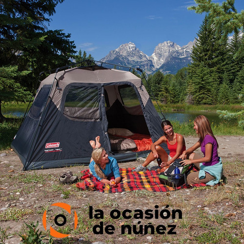 Carpa Automatica 4 Personas Coleman Instant Camping Aventura
