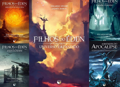 Coleção Filhos Do Éden + A Batalha Do + Universo Expandido