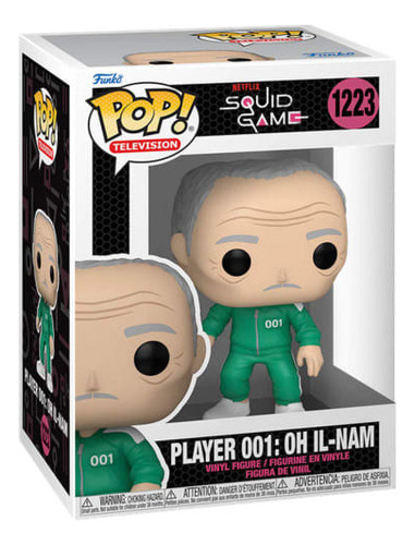 Funko Pop! Television Squid Game Player 001 Oh Il-nam (1223)