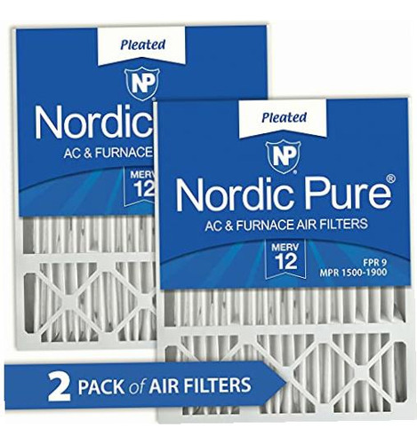 Nordic Pure 20x25x5 Honeywell Replacement Ac Furnace Air