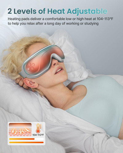 Masajeador De Ojos Renpho Eyeris 2 Con Calor Para Aliviar La