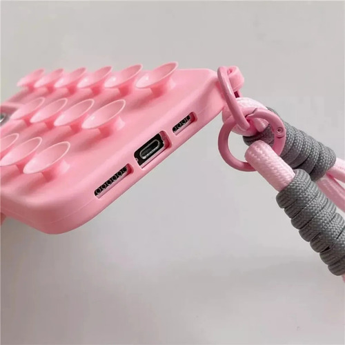 Funda De Teléfono De Silicona Con Ventosa Para