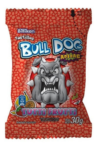 Pastillas Bull Dog  Caja Con 12 Sobres