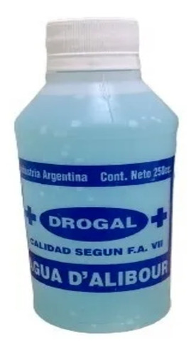 Drogal Agua De Alibur Envase De 250cc Medicinal Por Unid