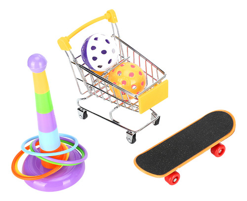 4pcs/set Puzzle Puzzle Toys Bell Ball Cart Circle