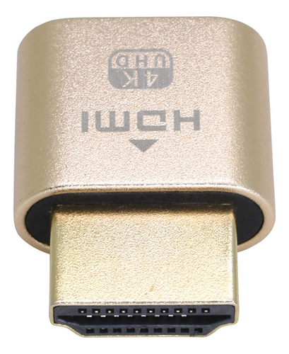 Hdmi Ddc Edid Dummy Plug 3840x2160 Vga Virtual Adaptador De