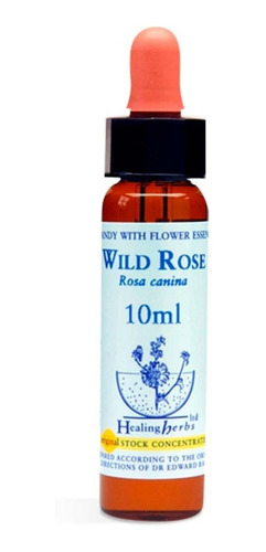 Flores De Bach Wild Rose 10ml Natura Trix