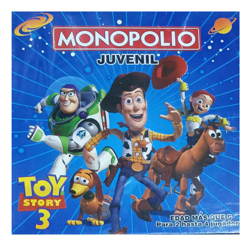 Juego De Mesa Monopolio- Modelo: Toy Story