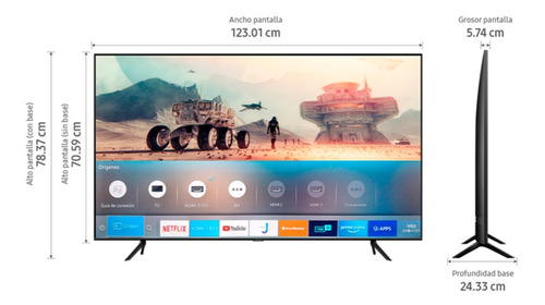 Imagen 5 de 9 de Samsung 55q60t Qled 2020 Nuevo Sellado 1 Año De Garantía