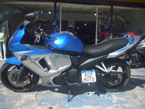 Suzuki Gsx 650 F Azul Ano 2014 Troca Financia Baixo Km