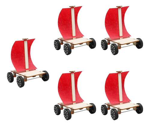 5 Ppcs Diy Wind Power Modelo Enseñanza De Accesorios
