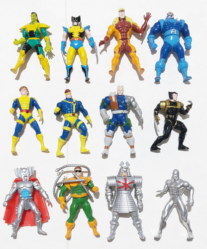 Figura Die Cast Toy Biz Marvel Vintage A Elegir 