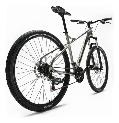 Mountain Bike Spirit R29 21v Color Plateado Tamaño Del Cuadro M (17.5)