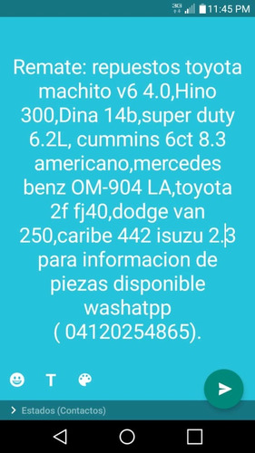 Imagen 9 de 9 de Relex 8t2t-14b192-aa Super Duty 6.2l