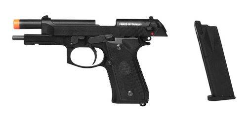 Pistola De Airsoft À Gás Gbb M9a1 Blowback 6mm + 5 Green Gas
