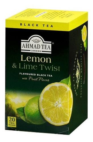 Te Ahmad - Lemon And Lime 20 Sachets