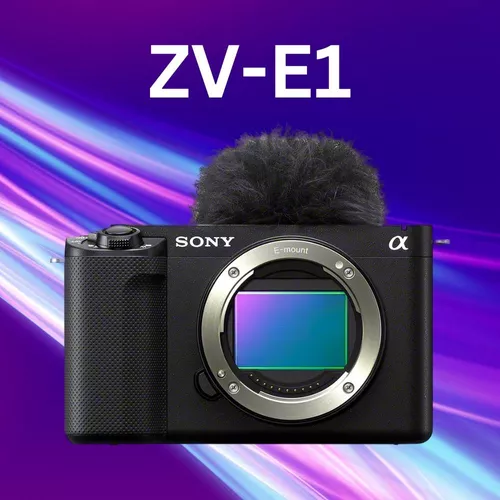 Cámara vlogging full-frame ZV-E1