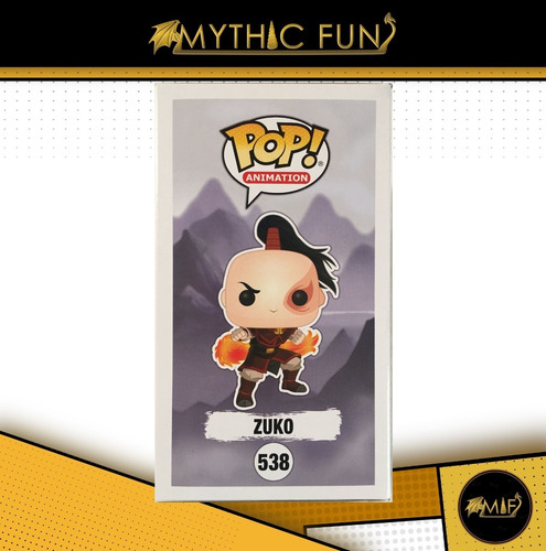 Funko Pop Avatar - Zuko 538 (Usado)