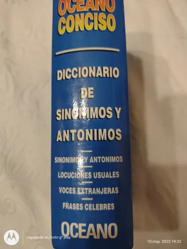 Diccionario De Sinónimos Y Antónimos Océano Conciso
