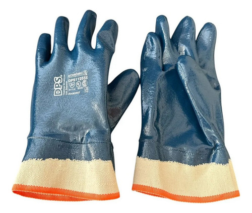 Guante Nitrilo Azul Dps11255 Económico Talle 10 X 5 S/f Azul Oscuro