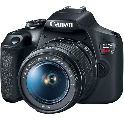 Camara Canon Rebel T7 Kit 18-55mm Is Ii 24mpx Full Hd